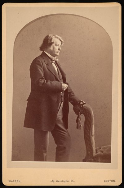 Retrato de Charles Sumner 1811-1874, entre 1872 e 1874. de George K Warren