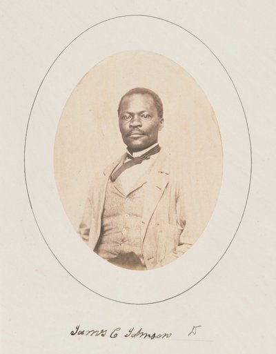 James Collins Johnson, Universidade de Princeton, 1860 (fotografia) de George Kendall Warren
