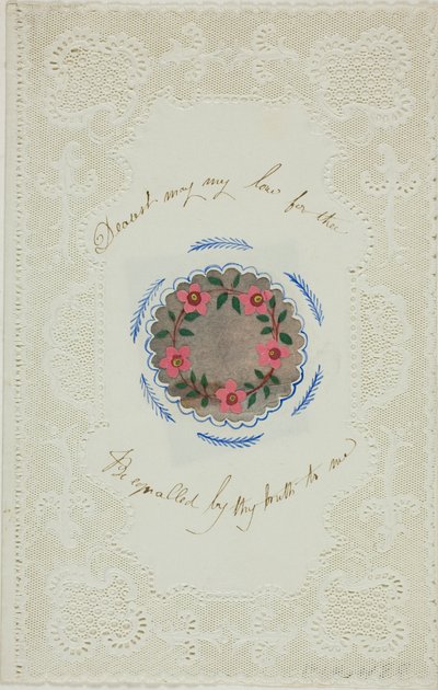 Querido, que meu amor por ti seja igualado por tua verdade para mim (valentine) de George Kershaw
