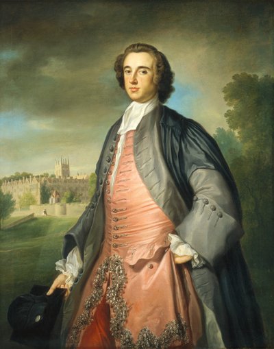 Um graduado do Merton College, Oxford, c. 17541755. de George Knapton