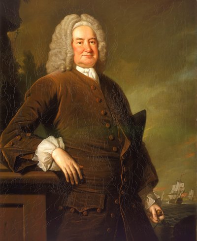 Almirante Sir John Norris (cerca de 1660-1749), c.1735 (óleo sobre tela) de George Knapton