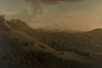 Box Hill, Surrey, com o Dorking à distância de George Lambert