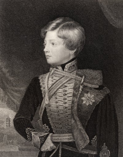 George V, rei de Hanover, gravado por TA Dean, da National Portrait Gallery, volume III, publicado em 1835 de George Lethbridge Saunders