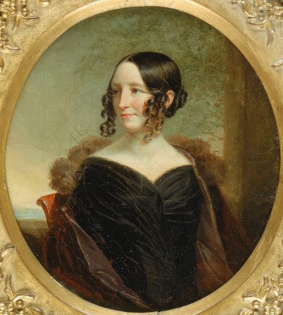 Retrato de uma senhora de Nova Iorque de George Linen