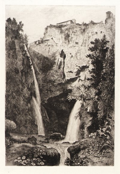As quedas de Tivoli de George Loring Brown
