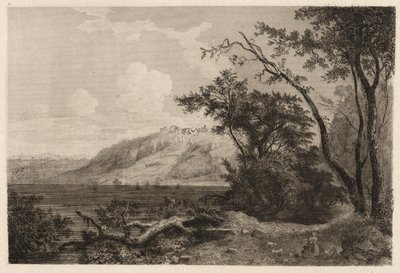 Vista do Lago Nemi de George Loring Brown