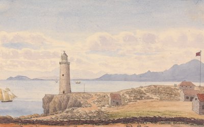 Farol Europa, Ceuta, Espanha de George Lothian Hall