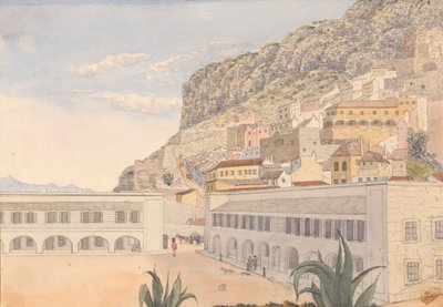 Quartel dos Oficiais e Casemate Barracks, Gibraltar de George Lothian Hall