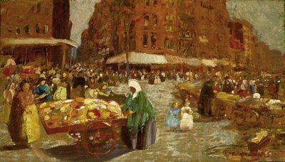 Rua Houston de George Luks