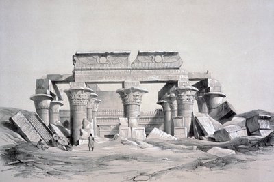 Juntou-Ombos, Egito, 1843 de George Moore