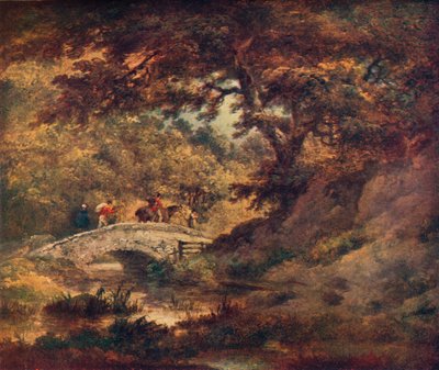 Uma cena da floresta, c1795 de George Morland