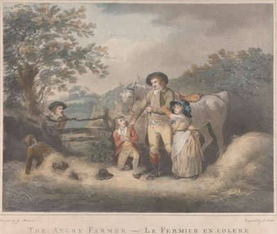 Conjunto de Quatro: O Agricultor Furioso de George Morland