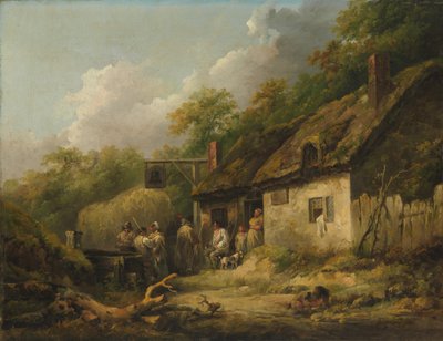O Bell Inn, final dos anos 1780. de George Morland