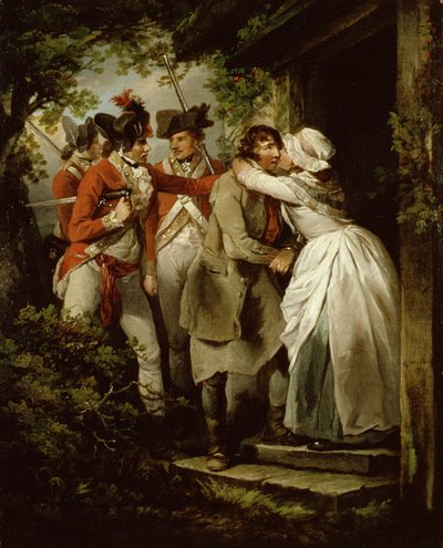 Despedida do Deserter, 1792 de George Morland