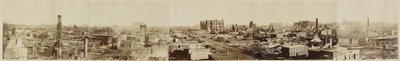 Sem título (Chicago após o incêndio de Chicago) de George N. (attr.to) Barnard