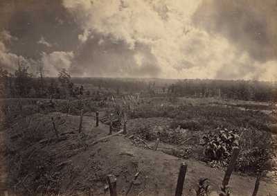 Campo de batalha de Atlanta, Geórgia, 22 de julho de 1864. N.º 2 de George N. Barnard