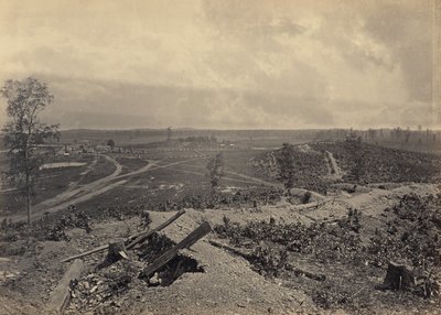 Campo de batalha de Resaca, Geórgia, n.º 4 de George N. Barnard