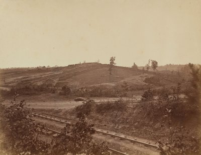 Campo de batalha em Atlanta, 1864 (foto) de George N. Barnard