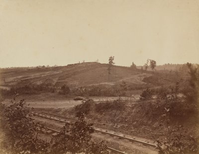 Campo de batalha em Atlanta de George N. Barnard