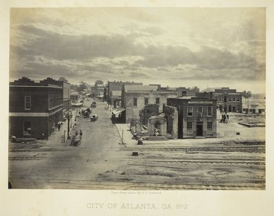 Cidade de Atlanta, GA, n.º 2 de George N. Barnard