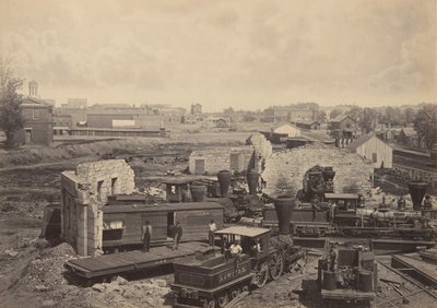 Cidade de Atlanta, Geórgia nº 1, década de 1860. de George N. Barnard