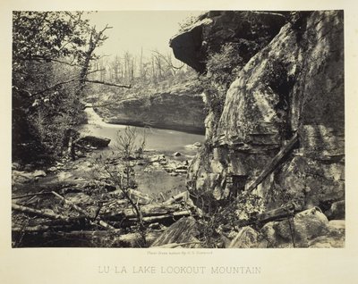 Lago Lu-La Miradouro de George N. Barnard