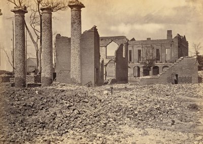Ruínas em Columbia, SC No. 2 de George N. Barnard