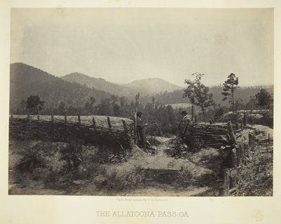 Passagem de Allatoona, GA de George N. Barnard