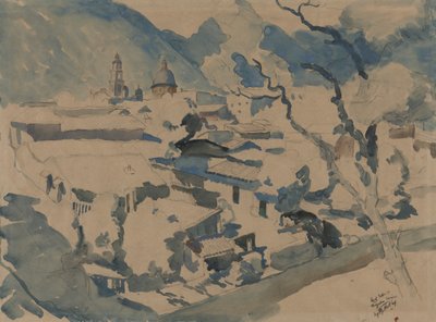 Telhados em Orizaba, México de George Overbury Hart