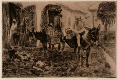 Rapaz e burros (Donkey Boy) de George Overbury Pop Hart
