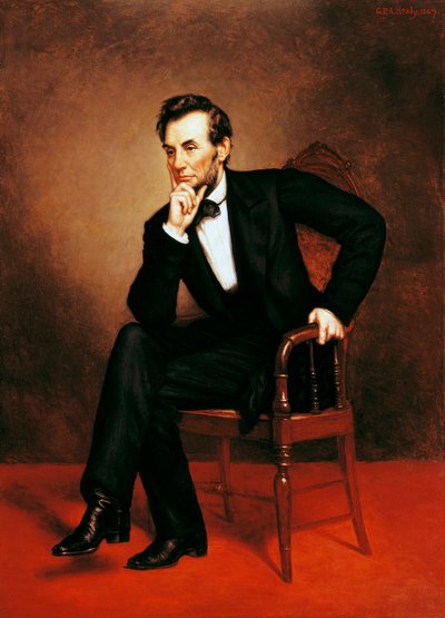 Retrato de Abraham Lincoln (Hodgenville de George Peter Alexander Healy