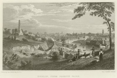 Dublin a partir de Phoenix Park de George Petrie