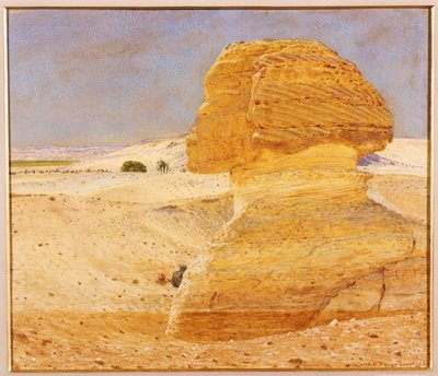 A Grande Esfinge de Gizeh, 1862 de George Price Boyce