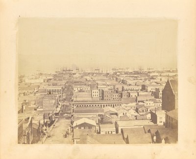 Vista para a rua Sacramento. de George R. Fardon