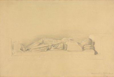 Efígie de um Cruzado, Igreja de Stisted de George Richmond