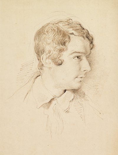 Cabeça de um homem de George Richmond