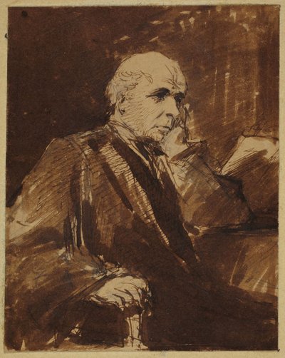 O homem sentado de George Richmond