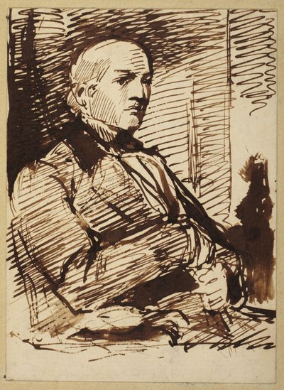 O homem sentado de George Richmond