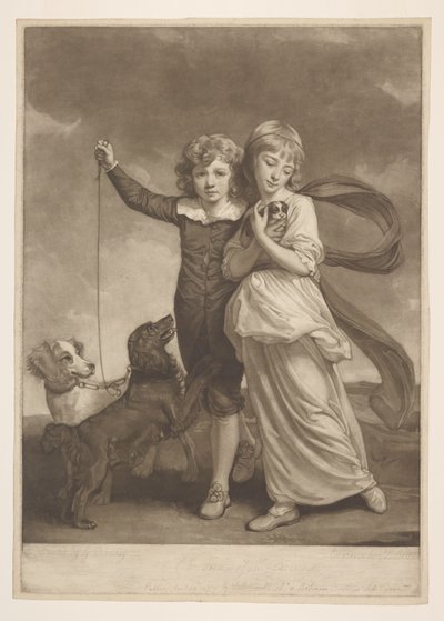 Os filhos do Sr. Clavering de George Romney