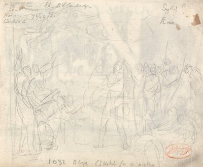 Composição de figuras clássicas de George Romney