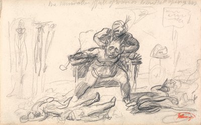 O Senhor dos Demónios e os Seus Súbditos: «Os efeitos desastrosos da guerra sobre John Bull...» de George Romney