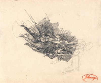 Demónios para a tentação de Cristo de George Romney