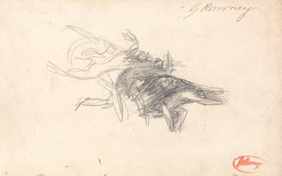 Demónios para a tentação de Cristo de George Romney