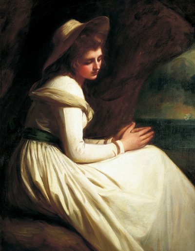 Emma Hart, mais tarde Lady Hamilton (ca. 1761-1815) de George Romney