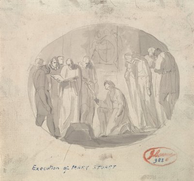 Execução de Maria Estuardo de George Romney