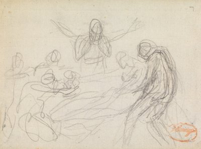 Figura Estudo de composição 11 de George Romney