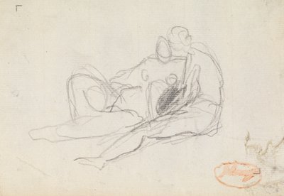 Figura Estudo de composição 17 de George Romney