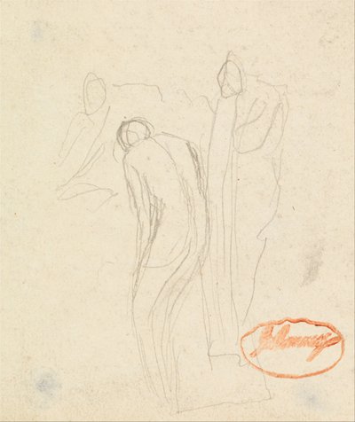 Figura Composição Estudo 1 de George Romney
