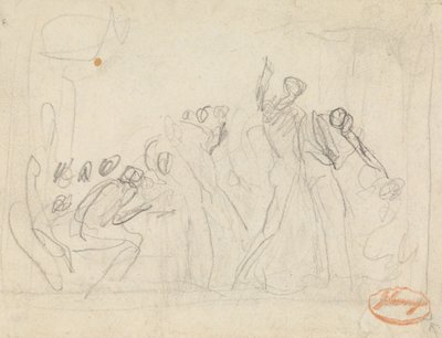 Figura Estudo de composição 33 de George Romney