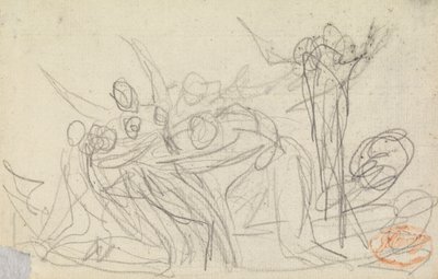 Estudo de Composição da Figura 36 de George Romney